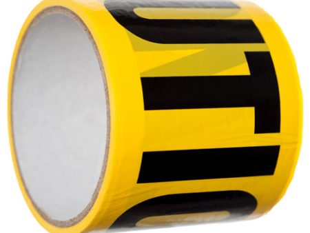 WHOLESALE TAPE CAUTION PRINTED YELLOW 3 X 100FT#28986 SOLD BY CASE Online