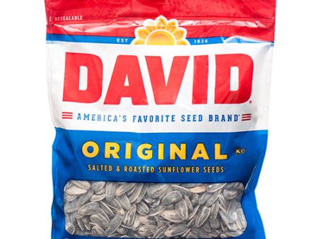 WHOLESALE DAVID SUNFLOWER SEEDS 5.25 OZ ORIGINAL SOLD BY CASE Discount