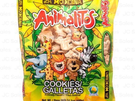 WHOLESALE LA MODERNA ANIMAL COOKIES 14.1 OZ SOLD BY CASE Supply