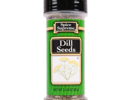 WHOLESALE SPICE SUPREME DILL SEED 12   3.25 OZ SOLD BY CASE Hot on Sale