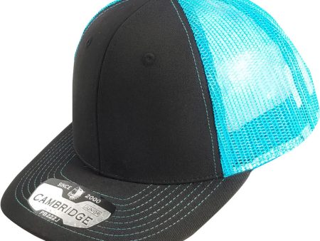 PB222J KIDS TRUCKER HAT [BLACK N.BLUE] Online Sale