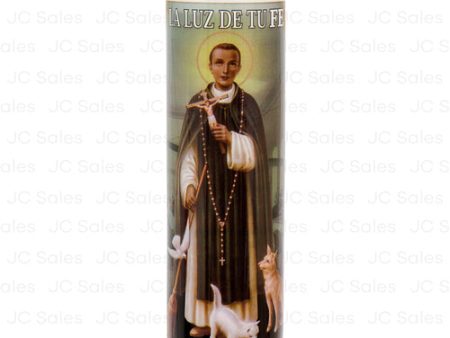 WHOLESALE VELADORA RELIGIOUS CANDLE SAN MARTIN DE PORRES SOLD BY CASE Online