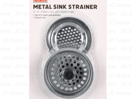 WHOLESALE TABLE KING SINK STRAINER 2PC SOLD BY CASE Online now