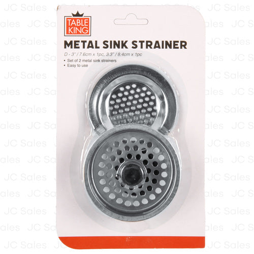 WHOLESALE TABLE KING SINK STRAINER 2PC SOLD BY CASE Online now