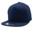 PB106 [NAVY] 5 PANEL COTTON SNAPBACK HATS Online now