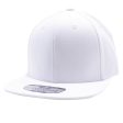 PB105 [WHITE] COTTON SNAPBACK HATS Sale