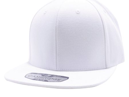 PB105 [WHITE] COTTON SNAPBACK HATS Sale