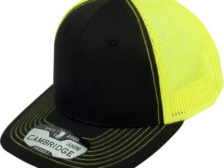 PB222J KIDS TRUCKER HAT [BLACK N.YELLOW] Online Hot Sale