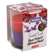 WHOLESALE NUVALU CANDLE TUMBLER 4 OZ ROSE PETAL & VIOLET SOLD BY CASE For Sale