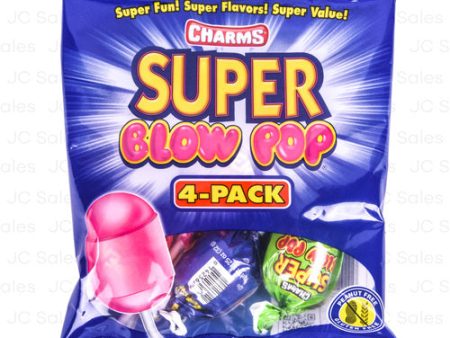 WHOLESALE CHARMS SUPER BLOW POP 4 OZ BAG SOLD BY CASE Online