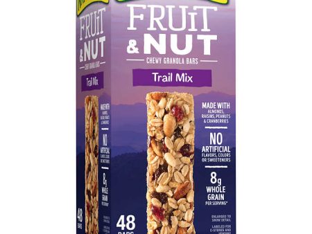 Nature Valley Fruit & Nut Chewy Granola Bars, Trail Mix, 1.2oz 48ct For Sale