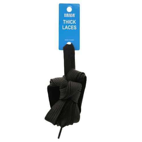 WHOLESALE SHOELACE THICK BLACK SOLD BY CASE Hot on Sale