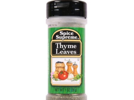 WHOLESALE SPICE SUPREME THYME LEAVES 12   1 OZ SOLD BY CASE Hot on Sale