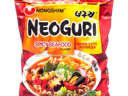 WHOLESALE NONGSHIM NEOGURI RAMYUN NOODLE 4.2 OZ SPICY SEAFOOD SOLD BY CASE For Discount