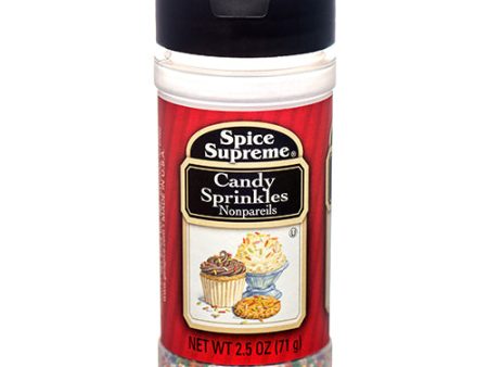 WHOLESALE CANDY SPRINKLES #SPICE SUPREME 2.5 OZ SOLD BY CASE Online Sale