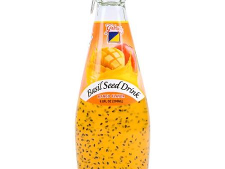 WHOLESALE GABRIELA BASIL SEED DRINK MANGO 9.8 OZ + CRV SOLD BY CASE For Discount