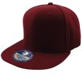 PB104 [BURGUNDY] ACRYLIC SNAPBACK HATS Supply