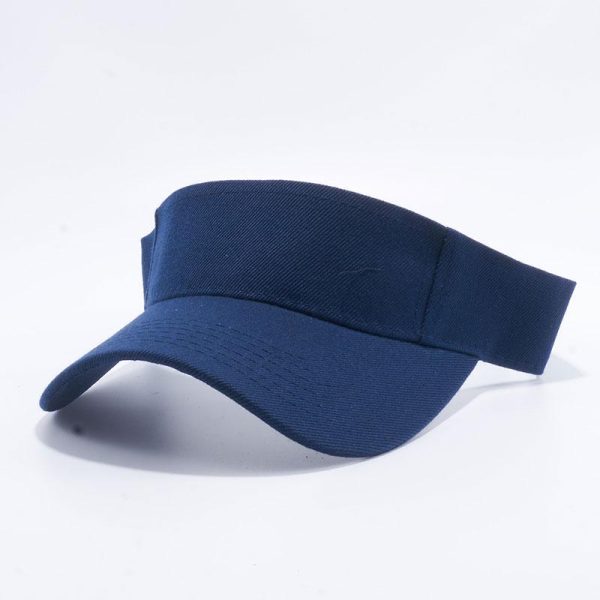 PB144 [NAVY] BLANK VISOR HATS Online Sale