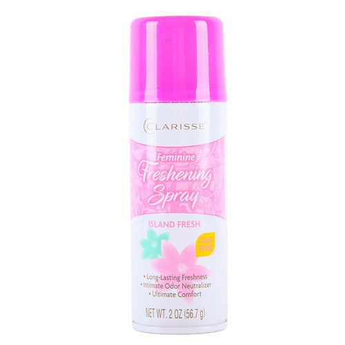 WHOLESALE CLARISSE FEMININE FRESHENING SPRAY 2 OZ SOLD BY CASE For Sale