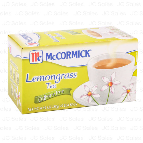 WHOLESALE MCCORMICK LEMON GRASS TEA 25 CT SOLD BY CASE Online