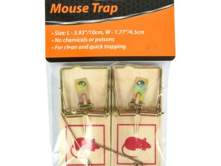 WHOLESALE KINGMAN MOUSE TRAP 2PK W MOUSE ICON SOLD BY CASE For Discount