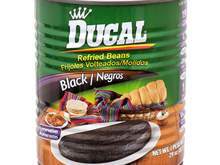 WHOLESALE DUCAL REFRIED BLACK BEANS 29 OZ SOLD BY CASE Fashion