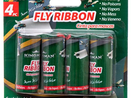 WHOLESALE KINGMAN FLY RIBBON 4PK W BLISTER SOLD BY CASE Online now