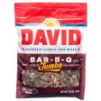 WHOLESALE DAVID SUNFLOWER SEEDS 5.25 OZ BBQ SOLD BY CASE Online Sale