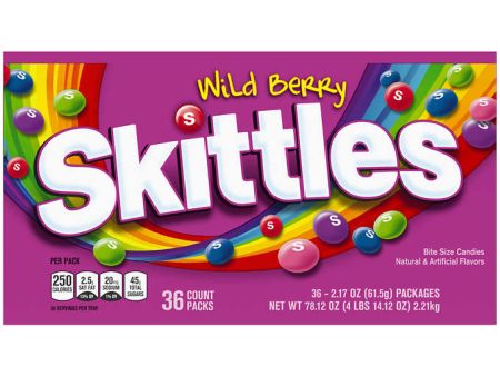 Skittles Wild Berry, 2.17oz 36ct Online