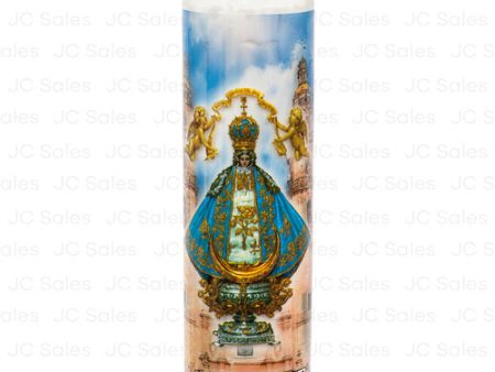 WHOLESALE VELADORA RELIGIOUS CANDLE SAN JUAN DE LOS LAGOS SOLD BY CASE Supply