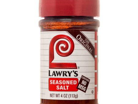 WHOLESALE LAWRY S SEASONED SALT 4 OZ SOLD BY CASE For Discount