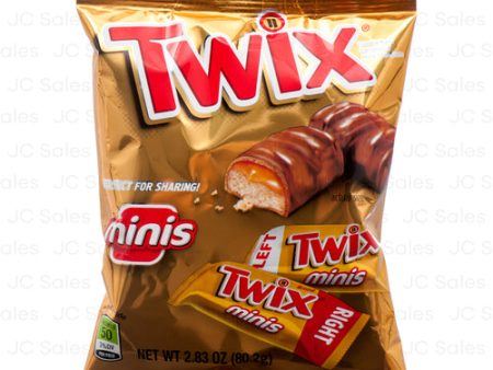 WHOLESALE TWIX MINIS 2.43 OZ PEG PK SOLD BY CASE For Cheap