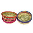 WHOLESALE PALM WOVEN TORTILLERO ASST CLRS SOLD BY CASE Online now