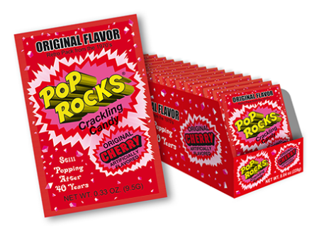 Pop Rocks Cherry, 0.33oz 24ct on Sale