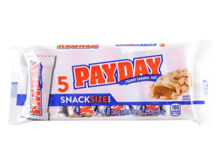 WHOLESALE PAYDAY SNACK SIZE MULTIPACKS 3.5 OZ SOLD BY CASE For Discount