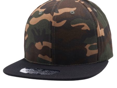 PB105 [G.CAMO BLACK] COTTON SNAPBACK HATS Online