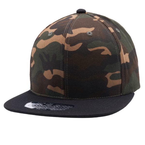 PB105 [G.CAMO BLACK] COTTON SNAPBACK HATS Online