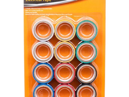 WHOLESALE KINGMAN ELECTRICAL TAPE 12PC SOLD BY CASE on Sale