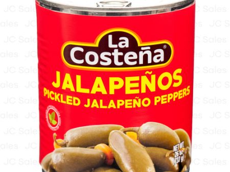 WHOLESALE LA COSTENA WHOLE JALAPENO 26 OZ SOLD BY CASE Sale