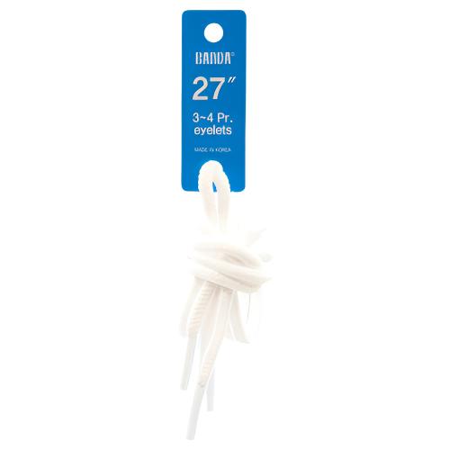 WHOLESALE SHOELACE ROUND WHITE 27 SOLD BY CASE Online Sale