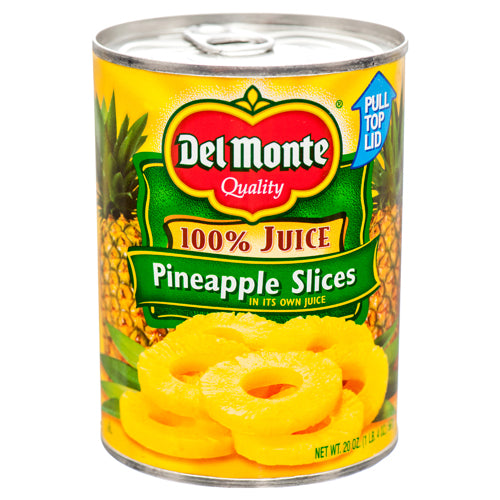 WHOLESALE DEL MONTE PINEAPPLE 20 OZ SLICED SOLD BY CASE Online