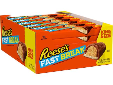 Reese s Fast Break King Size, 3.5oz 18ct For Discount