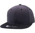 PB103 [CHARCOAL BLACK] WOOL BLEND SNAPBACK HATS For Sale