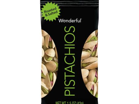 Wonderful Pistachios Roasted & Salted Pistachios, 1.25oz 24ct Cheap