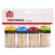 WHOLESALE TABLE KING TOOTHPICK 4CT W 150PCS EACH SOLD BY CASE Supply