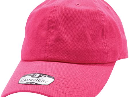 PB136 [H.PINK] UNSTRUCTURED COTTON TWILL DAD HATS For Discount