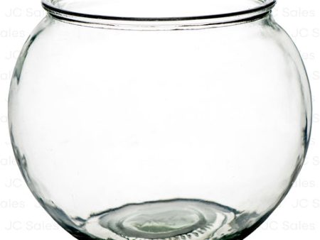 WHOLESALE GLASS FISH BOWL 6 CLEAR SOLD BY CASE For Discount