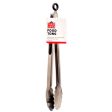 WHOLESALE TABLE KING FOOD TONG 13.39 MATT W BLACK HANDLE SOLD BY CASE on Sale