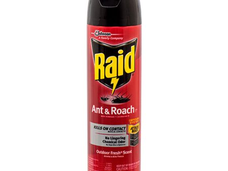 WHOLESALE RAID ANT & ROACH OUTDOOR FRESH 17.5 OZ SOLD BY CASE Fashion