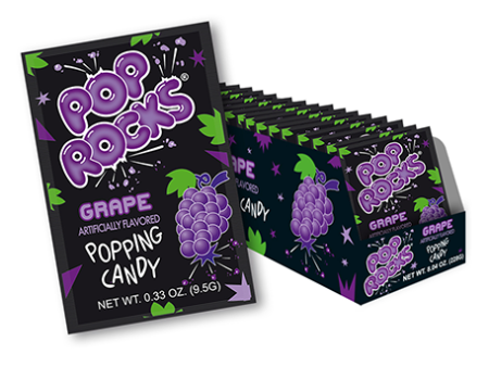 Pop Rocks Grape, 0.33oz 24ct Online Hot Sale